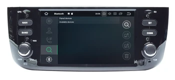 Automobilių Android 10.0 DVD GPS Grotuvo FIAT LINEA PUNTO EVO Auto Radijas Stereo BT Wifi Octa Core Veidrodis Nuorodą 4GB+64GB ŽEMĖLAPIS DVR DAB+
