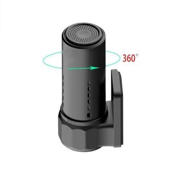 1080P Automobilių Brūkšnys Cam Hidden Wifi APP DVR Auto Drive Vaizdo Recroder Stovėjimo Stebėti 360 Sukimosi Naktinio Matymo Kamera, 