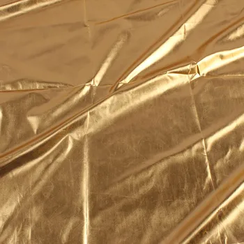 Auksas, Sidabras Metalinis Bronzos poliesteris eponžas audinio sluoksnį žemyn įrodymas audinio 150cm pločio kieme