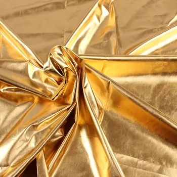 Auksas, Sidabras Metalinis Bronzos poliesteris eponžas audinio sluoksnį žemyn įrodymas audinio 150cm pločio kieme