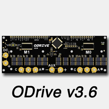ODrive3.6 FOC BLDC AGV Dual Servo Variklio Valdikliu Didelės Galios Plėtros Taryba ODrive 3.6