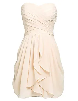 ANGELSBRIDEP 2021 m. Vasaros Stiliaus Pigūs Bridesmaid Dresses Pagal 50 Trumpas Vestido Madrinha Šifono Aukščiau Kelio Oficialią Šalies Chalatai