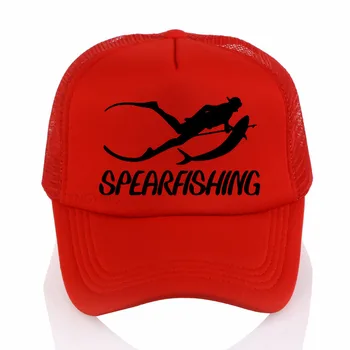 Mados povandeninės medžioklės Spausdinti beisbolo kepuraitę Atsitiktinis Medvilnės hip-hop akių bžūp vasaros sporto sunkvežimio vairuotojas hat