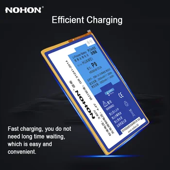 NOHON Baterija Huawei P8 P9 P10 Lite Plius P20 Pro Garbės 10 9 8 7 Lite 6 7i Mate 10 20 Pro V10 HB366481ECW Pakeitimo Bateria
