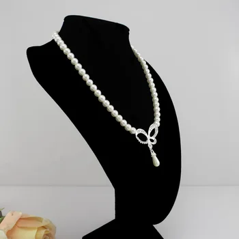 Korėjos juvelyriniai dirbiniai didmeninė nuotakos rinkiniai, grandinės tauriųjų Perlų lašeliai vestuvių priedai