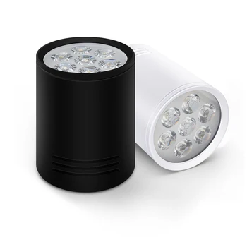 Paviršiaus Sumontuoti LED Downlight lempa 3W 9W 7W 12W LED Žemyn Šviesos Lubų Vietoje Šviesos, Miegamojo, Virtuvės Patalpų LED Spot Apšvietimas