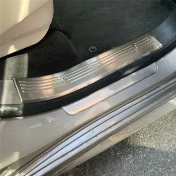 WELKINRY Benz GLE W167 2018 2019 2020 interjero automobilių durų slenksčio riba, draugiška pedalu scuffproof guard plokštės apdaila