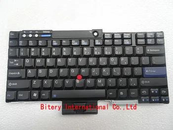 Anglų nešiojamojo kompiuterio klaviatūrą Skirtą ThinkPad T60 T61 R60 R61 Z60 Z61 R400 R500 T400 T500 W500 W700 MUS