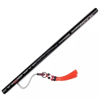 Dizi pradedantiesiems nulio pagrindinio juoda fleita priemonė suaugusiųjų profesinės žaisti bambuko fleita