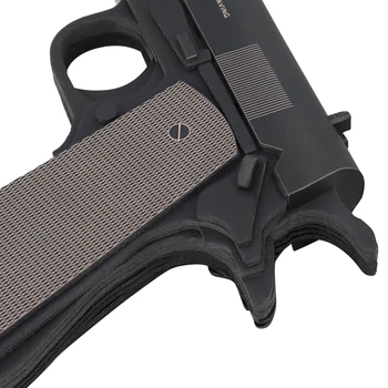 Glock 1911 3D Popieriaus Pavyzdį Sutirštės Juoda Kartono Taktinių Karinių Pistoletų Modelis 