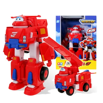 17cm AULDEY Šarvai Super Sparnus Deformacijos Gelbėjimo Robotas Veiksmų Skaičiai Super Sparno Transformacijos ugniagesių Žaislai Vaikams