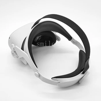 1Set neslidus Lankelio Tvirtinimo Dirželis Reguliuojamas Galvos Dirželis VR Šalmas Diržas Oculus Quest 1/2 VR Ausines