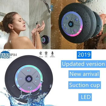 2020 Kietas Dušo Garsiakalbis Wireless Portable Bluetooth Speaker Vandeniui Bluetooth Dušo Garsiakalbis Garsiakalbis Automobilinis Nešiojamas Garsiakalbis