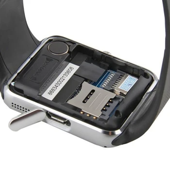 Kontaktai Sn GT08 Smart Žiūrėti SIM Kortelių Telefonas su Kamera Išmaniųjų Laikrodžių Apyrankės