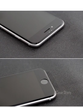 9H Visą Ekraną Spalvinga Grūdintas Stiklas iPhone 5 5S 5C SE 6 6S Plius 7 7Plus 4.7 colių 5.5 colių Ekranas Raštas Filmas Atveju