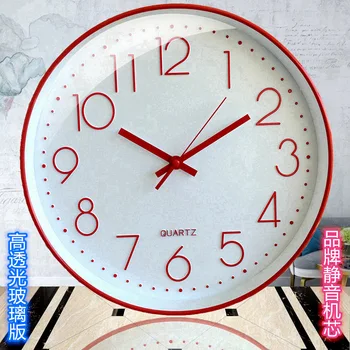 Namo Apdaila Sieninis Laikrodis Kambarį Buitinių Išjungti Kvarcinis Laikrodis Miegamasis Silent Skaitmeninis Sieniniai Laikrodžiai