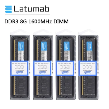 Latumab RAM DDR3 8GB 16GB 32GB 1 600mhz Darbalaukio Atminties PC3-12800 DIMM Atminties 240Pin 1,5 V Memoria DDR3 RAM PC Atminties Modulis