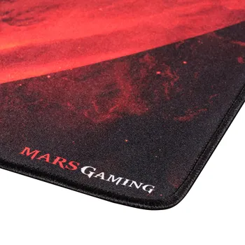 Marsas Žaidimų MRMP0, Žaidimų pelės kilimėlis, guminės Pagrindo, sutvirtintos briaunos, 35x25cm, raudona