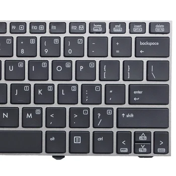 GZEELE Naujas HP EliteBook 2170 2170P be Klaviatūros Apšvietimu 677598-001 Nešiojamas Pakeitimo Klaviatūros w/ Pelės Žymiklį MUS
