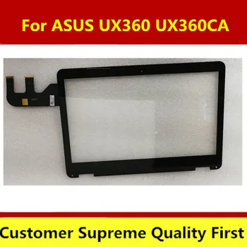 Už ASUS UX360 UX360CA Jutiklinis Ekranas skaitmeninis keitiklis Stiklo FP-ST133S1000AKM-01X Su Front Bezel