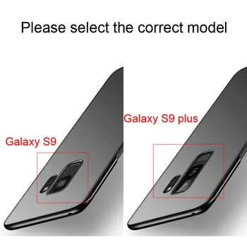 Samsung Galaxy S9 plus padengti msvii prabanga Sunkiai PC 360 Apsauga galinio dangtelio Samsung galaxy S9 Atveju 