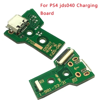 20pcs jds040 Naujausias Modelis USB Įkrovimo Valdybos USB Lizdas PS4 valdiklio plokštės FJDS040 jds040 JDS-040 įkroviklis valdyba