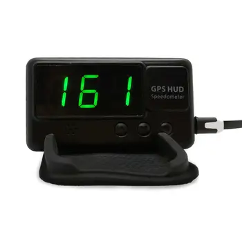 Automobilių HUD Head-Up Display Spidometras Automobilių Universalus Projekcijos Ekrano GPS Palydovų Head-Up Display C60 Greičio Matavimo