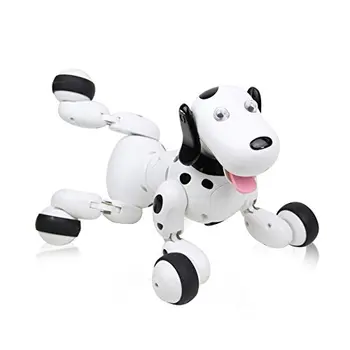 EBOYU 777-338 2.4 G Wireless RC Šuo Nuotolinio Valdymo Protingas Šuo Elektroninių Pet Švietimo Vaikų Žaislas Šokių RC Robotas Šuo
