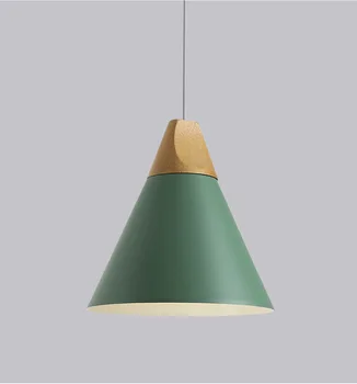 Šiaurės loft single galva kabo žibintai du stilius minimalistinis LED sieniniai šviestuvai virtuvės, miegamojo kambarį, restoranas, kavinė
