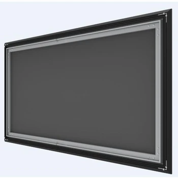 F2UALR 2.35:1 UltraWide 4K 3D Anti-Light Atmetimo Black Crystal Ultra Plonas Fiksuoto Rėmo, Projektoriaus Ekranas Normalus projektoriai