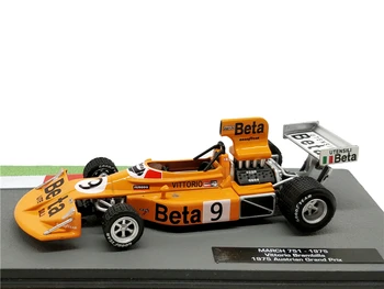 1:43 Lenktynių Kovo 751 1975 Austrijos Grand Prix No9 V. Brambilla Diecast Modelio Automobilių Miniatiūriniai Transporto Priemonės