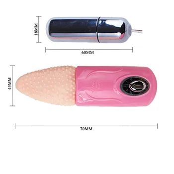 Smūgis Darbo sekso žaislas, 3 funkcijų vibruojantis liežuvio vibracija silikono G spot vibratorius Oralinis seksas Lašas laivybos