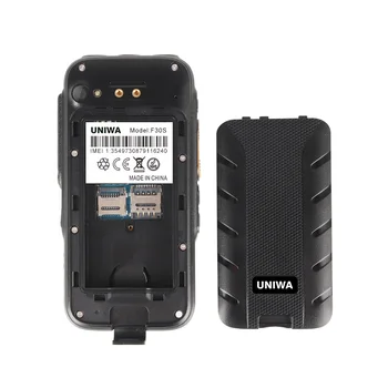 Dual Versija Zello Walkie Talkie Mobiliojo Telefono FDD-LTE 4G GPS išmaniajame telefone 1GB+8GB Android 8.1 Quad Core Dual Camera UNIWA F30S