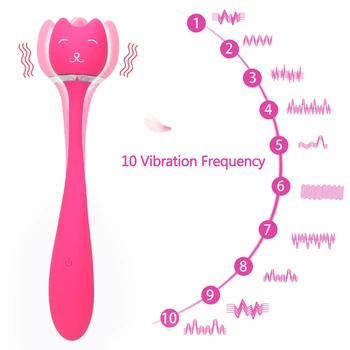 OLO Vibratorius Bendable Sumažinti Kačių Magic Wand Sekso Žaislai Moterims, G-spot Massager Makšties Klitorio Stimuliacija 10 Režimas Sekso Produktai