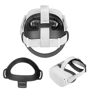VR Šalmas Galvos Dirželis Putos Padas Oculus Quest 2 VR Ausines Slėgio malšinančių Lankelis Pagalvėlės, Kilimėlis Quest2