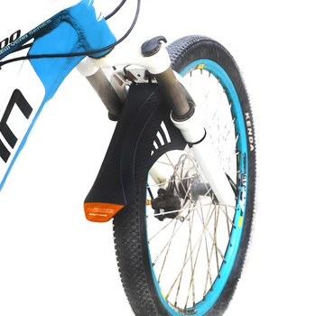 Vėliau dviračių sparnus Anglies ruoželiniu plastiko Atspindintis lipdukas sparnų nustatyti dviračių mudguard galinis priekinis sparnas, dviračių Priedai