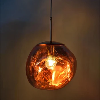 Moderni naujovė art deco stiklo pakabukas šviesos diodų (LED) E27 su 3 spalvų svetainė, miegamasis, virtuvės restoranas, kavinė, viešbutis biuras
