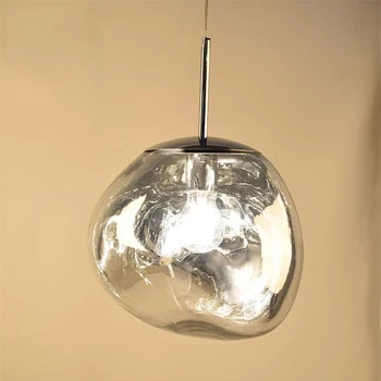 Moderni naujovė art deco stiklo pakabukas šviesos diodų (LED) E27 su 3 spalvų svetainė, miegamasis, virtuvės restoranas, kavinė, viešbutis biuras