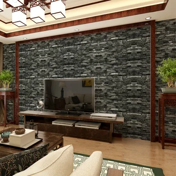 3D Sienų Lipdukai Plytų Imitacija Miegamojo Dekoras atsparus Vandeniui lipnios Tapetai Gyvenamasis Kambarys, Virtuvė, TV Foną, Dekoras