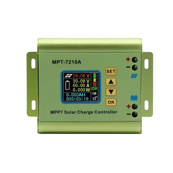 MPT-7210A Spalvotas LCD Ekranas MPPT Saulės baterijų Įkrovimo Valdiklis 24/36/48/60/72V Padidinti Saulės Baterijų Valdikliai Tiekėjas Pardavimas