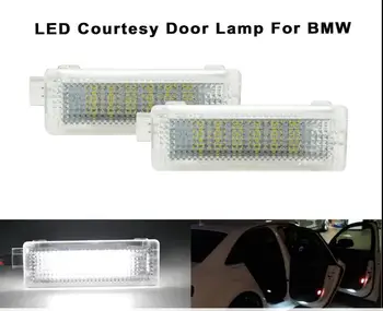 LED Šoninių Durų Mandagumo Lempos Assy BMW BMW E81 E90 E60 ,1 3 5 6 7 Serijos Z4 X3 X5 X6