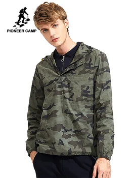 Pioneer Stovykla naujas stilius camo striukė vyrams, prekės ženklo drabužių mados kamufliažas kailio vyras aukščiausios kokybės karinės viršutiniai drabužiai AJK701275