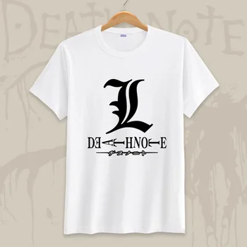 , anime Death Note, T-Marškinėliai, Unisex Marškinėlius S-3XL Juokinga Atsitiktinis TShirts Viršuje tees