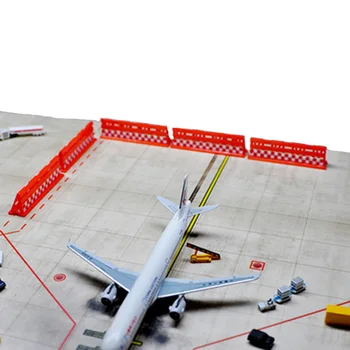 1:400 Oro Uosto Įrenginio Modelio Keleivinių Lėktuvų Reflektoriai Plokštumos Pažadinti Prietaiso Aerodrome Priedai Airdrome Scena Modeliavimo Dalys