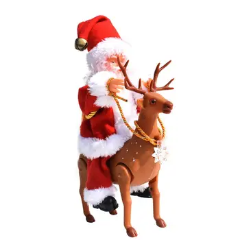 Kalėdų Dekoro Santa Claus Statulėlės Lėlės Ornamentu Nuolatinis Kalėdų Statulėlės Namų Parduotuvė Langų Dekoro Naujųjų Metų Dovanos