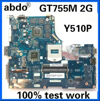Abdo VIQY1 NM-A032 tinka Lenovo Y510P nešiojamojo kompiuterio motininė plokštė PGA947 HM87 GT755M 2G DDR3 bandymo darbai Nemokamas Pristatymas