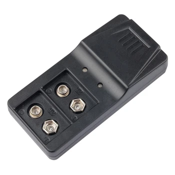 USB 9V 6F22 Baterijų Kroviklis 2 Lizdas 9V Li-lon ir Ni-MH baterijos M2EC