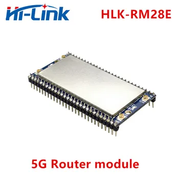 Nemokamas pristatymas 5vnt/daug HLK-RM28E belaidžio WIFI MT7628D smart wi-fi router AP WIFI 2.4 G 5G dual band router modulis