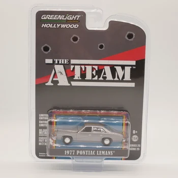 Greenlight 1:64 1977 Pontiac LeMans, Kad Ateam Diecast modelio automobilių Matel žaislas automobilis