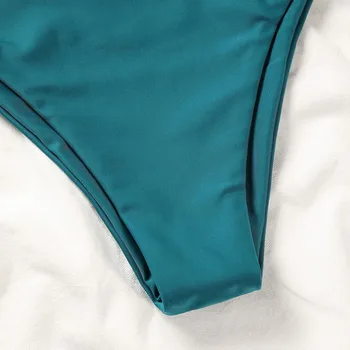 2021 Sexy tie dažai Spausdinti V-kaklo Bikini Moterims maudymosi Kostiumėliai, Biquini Dviejų dalių maudymosi kostiumėlį Moterų Maudymosi Kostiumą, Push Up Bikinis Nustatyti Paplūdimio